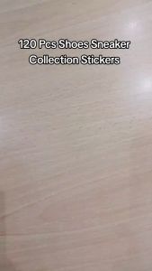120pcs SHOES SNEAKER COLLECTION Vinyl Decal graffiti STICKERS bomb for laptop fridge luggage & etc