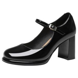 DUSTO | Elevating Chunky Heel Mary Jane Shoes