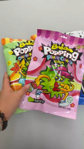 5g x 30pcs Baida Popping Candy Is Fun Orange / Cookies / Plum Flavor Halal
