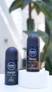 [ DEO DEEP ] NIVEA MEN DEODORANT PERSONAL CARE DEEP 50 ML / ROLL ON