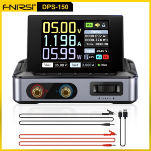 Fnirsi | DPS-150 Mini DC Adjustable CNC Programmable Regulated Switching PD QC DC Power Supply 30V 5A 150WCC CV Mode 6 Preset Parameters