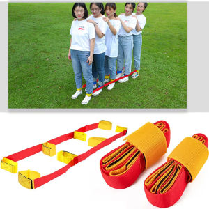 3/4/5/6 people outdoor childrens sports toys games giant footstep team cooperation fun sports indoor External team game props