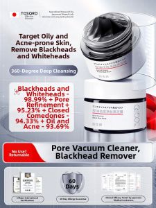 TOSQRO | Blackhead Removal Acne Treatment Pore Minimizing Mud Mask