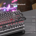 DarkBeacon Flux Magnetic Switch Keyboard With Rapid Trigger Choose 68/87 Keys Hotswap RGB 0.01-3.5mm Adjustable Actuation  For Competitive FPS Gaming Desktop/Laptop. 
