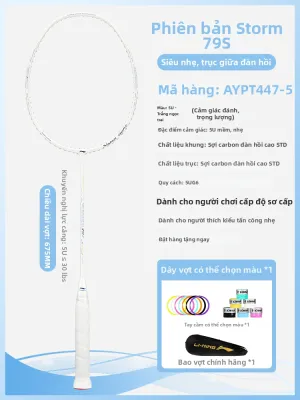 Li-Ning | Vợt Cầu Lông Chuyên Nghiệp Siêu Nhẹ 6U Sợi Carbon