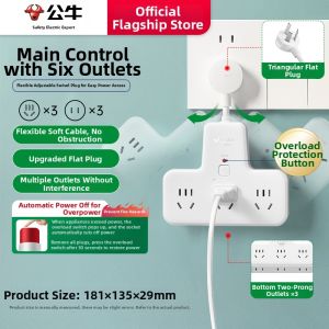 Bull | Multifunction 6-Socket Power Strip
