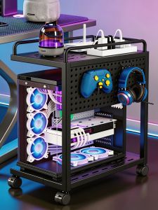 MUGG | Adjustable Mobile Storage Rack With Wheels Heat Dissipation