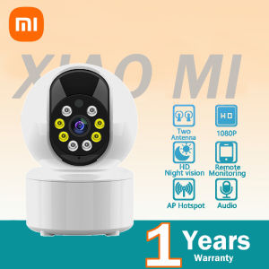XIAOMI Mi CCTV Camera Connect Cellphone CCTV Outdoor Wifi CCTV Camera With Audio 360° Security Camera IR Night Vision Two-way Audio Indoor IP CCTV Camera
