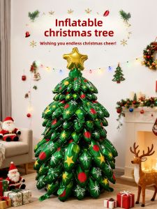 No Brand | Inflatable Christmas Tree Decorations for Photo Props