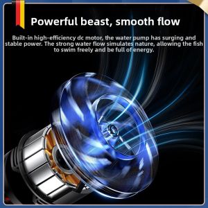 AMTRA | Variable Speed Silent Suction Fish Tank Pump
