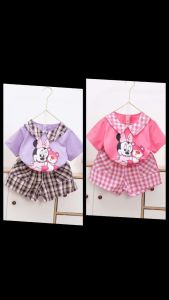 Đồ bộ đùi cho bé 14kg-36kg chất vải cotton mềm mịn mát (SUN&MOON)