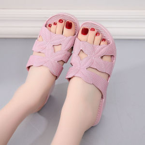 Dép Cao Gót Nhựa Đế Xuồng Chống Trượt Đi Biển Mùa Hè Thoáng Khí Cho Nữ Dép Đế Xuồng Đế Cao Su Đế Cao Su Đế Cao Su