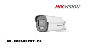 Hikvision 3K 5MP 5 Megapixel ColorVu IP67 Outdoor Audio Mic Fixed Bullet Analog CCTV Camera 20m IR TVI DS-2CE10KF0T-FS