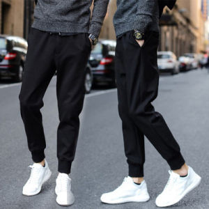 Pure Cotton Work Trousers for Men Dirt Resistant Summer Workwear Casual Pants Comfortable Fit Nine-Piece Pants No Ironing Required