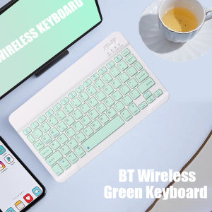 Wireless Keyboard Mouse For iPad Xiaomi Samsung Huawei Phone Tablet Slim Mini Wireless Keyboard For Android IOS Windows Blue