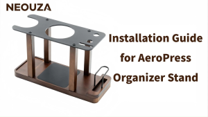 NEOUZA Organizer Stand for AeroPress 2-in-1 Press & Dry Rack