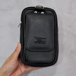 จัดส่งจากไทย!! กระเป๋าหนังคาดเอวใส่มือถือ สอดเข็มขัดได้ 3 ช่อง ช่องฝาปิดแม่เหล็กหยิบง่าย 1 แบบซิบ 2 ช่อง กันรอยหน้าจอและกันกระแทกได้อย่างดี แนวตั้ง ใส่มือถือได้ 7 นิ้ว