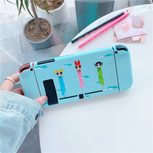 เคสสำหรับ Nintendo Switch/switch OLED Soft TPU Split Protective Case Cover การ์ตูนน่ารัก Anti-Scratch ปลอก Nintendo Switch/switch OLED Case