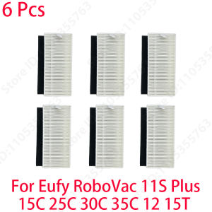 For Eufy RoboVac 11S Plus 15C 25C 30C 35C 12 15T Spare Parts Roller Main Side Brush HEPA Filter Robot Vacuum Cleaner Accessories