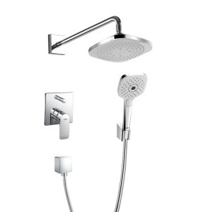 Wall-Mounted Pressure Boosting Shower Head