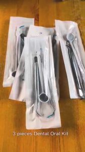 Dental Tools Oral Mirrors Hook type Detectors Tweezers Beauty Tools Stainless Steel Hygiene Set