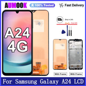 New AMOLED Display For Samsung Galaxy A24 4G LCD Display Touch Screen Digitizer Assembly For Samsung A245F A245M A245N Display