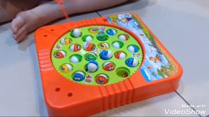 Toy Fishing 24/45 4/5 Players Fishes Kindergartens Birthday Gift Hadiah Kanak Budak Game Girls Boys Lelaki Perempuan Memancing Ikan Permainan