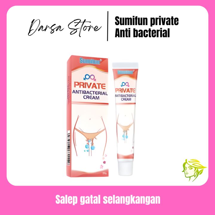 Private Anti Bacterial SUMIFUN Cream Salep Gatal Selangkangan Eksim dan ...