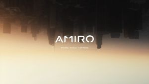 AMIRO O2 LumoHalo LED Vanity Mirror Pink with 5X Mirror