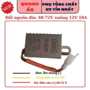 Đổi nguồn đúc xe điện 48-72V xuống 12V 10A BH 6 tháng (GIÁ RẺ NHẤT)
