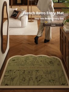 Fast Drying Cuttable Retro Diatomaceous Earth Door Mat