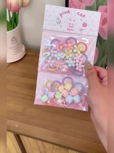 Non-Damaging High-Elasticity Flower Heart Shape Hair Bands