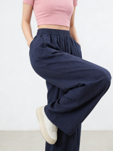 BALENO | Lightweight Summer Wide Leg Casual Pants for Petite Women