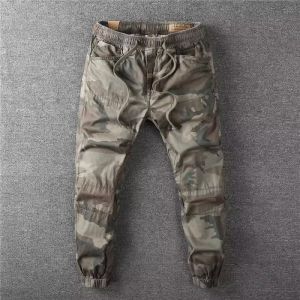 Big Sale Leak-Picking Tail Order Pants for Men Camouflage Cargo Pants Summer Abrasion Resistant Stain-Resistant Pure Cotton Work Pants