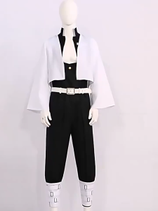 Demon slayer cosplay costume Shinazugawa Sanemi anime clothing Halloween stage performance Game serv