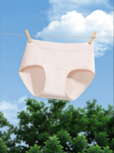 7A Antibacterial Pure Cotton Tri-angle Pants for Women