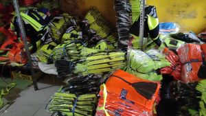 Rompi Dishub Polos Bahan Double Mesh Variasi Warna Komplit Terbaru