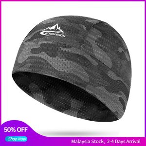 Cooling Cap Men Women Quick Dry Breathable Sweat Sports Wicking Cycling Caps Bicycle Hat Motorcycle Riding Helmet Running Hat Helmet Liner