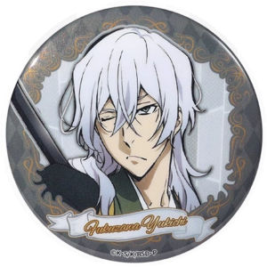 58mm Anime Bungo Stray Dogs Izumi Kyouka Fukuzawa Yukichi Mori Ōgai Cosplay COSTUME Badge Pin SPTE Tinplate Brooch Prop Gilf