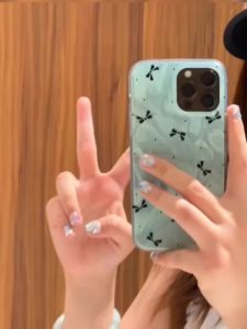 For Xiaomi Redmi Note 15 14 13 12 11 10 11S 10S 8 9 Pro Korean Bowknot Girls Phone Case 15C 14C 13C A3 A1 A2 9A A5 9C Back Cover