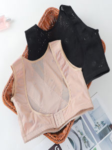 บางรวบรวมได้อย่างมีประสิทธิภาพป้องกันการหย่อนคล้อยการแก้ไขการขยายด้านข้างด้านหลังรองรับ สปอร์ตบรา ไนลอนไร้สาย เสื้อกล้าม สีบริสุทธิ์