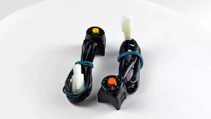 สวิตซ์สตาร์ท ปุ่มสวิตซ์สตาร์ทมอเตอร์ไซต์ สวิตซ์ OFF-RNU แดง สวิตช์สามารถใช้เป็นสวิตช์ไฟสตาร์ท/หยุด/แตร/แซงได้