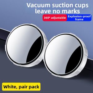 WEIHEHU | Suction Cup Rearview Blind Spot Mirror Ultra-clear 360 Degree Wide Angle