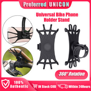 Elastic Silicone Mobile Phone Handlebar Holder Clamp Stand 360 Rotation for Motorcycle Bike Mtb