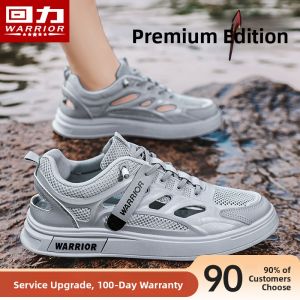 Warrior | Men Summer Breathable Mesh Thin Canvas Sneakers