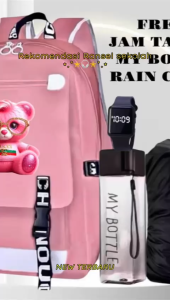 Tas Laptop Nyaman & Mochila Anak dan Dewasa: Mengenal Tas Ransel Bahu Ganda GGC 0030