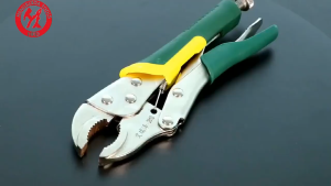 TANG BUAYA LURUS 10” FLAT LOCKING PLIERS 10 INCI GAGANG KARET