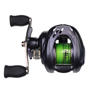 fishingfans | Máy Câu Cá FISHINGFANS ORCA Hệ Thống 5+1BB Lực Kéo 8kg Tỉ Số Truyền 7.2:1 Dùng Được Cho Nước Ngọt & Nước Mặn Tương Thích Với Dây PE.