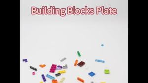50pcs MOC Bulk Building Blocks Bricks Thin Figures Bricks 2x6 Dots Educational Creative Size Compatible with 3795 Toys