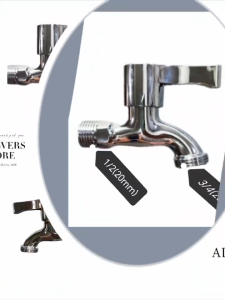 High quality outdoor garden CR bathroom kitchen ordinary/hose faucet 3/4 (25mm) outlet